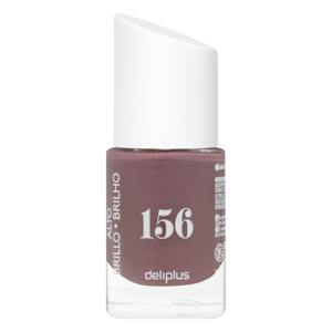 Laca de uñas alto brillo Deliplus 156 chocolate medio