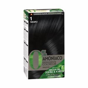 Coloración permanente 0% amoníaco 1 negro Colorcor
