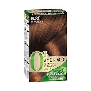 Coloración permanente 0% amoníaco 5.35 chocolate Colorcor