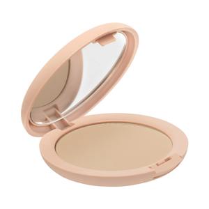 Polvo compacto perfeccionador efecto seda Deliplus 100 beige claro