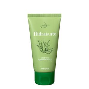 Crema de manos hidratante con aloe vera y ácido hialurónico Deliplus
