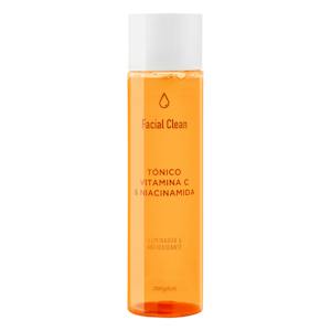 Tónico facial vitamina C y niacinamida Facial Clean iluminador y antioxidante